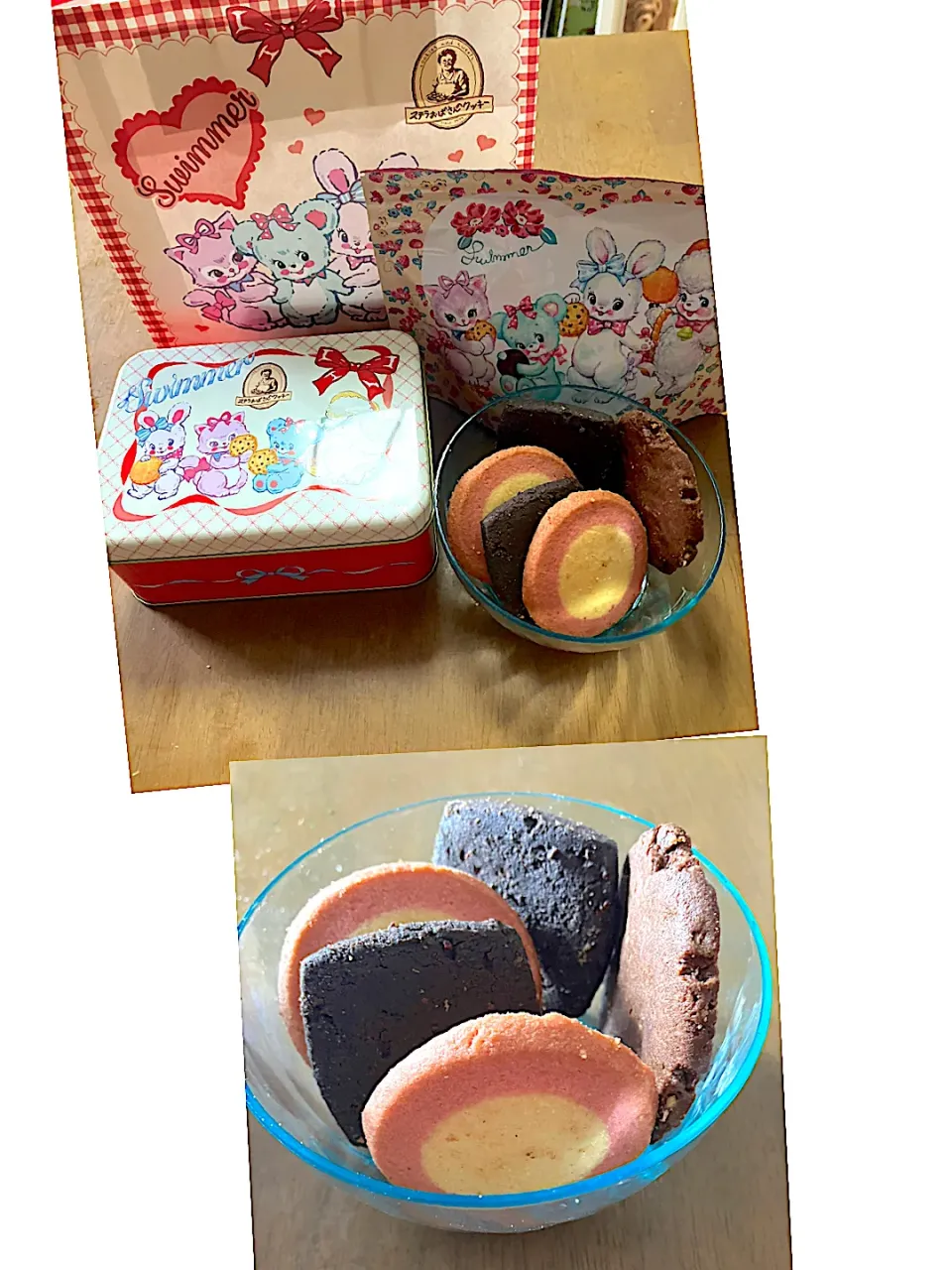 ステラおばさんのクッキー×SWIMMERコラボ|KAORUNSHEEPさん