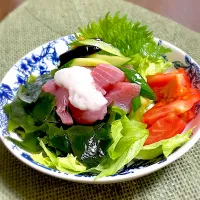 マグロの和風サラダ|hiroyoさん