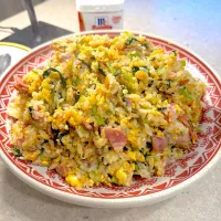 小松菜🥬ベーコン🥓炒飯！
