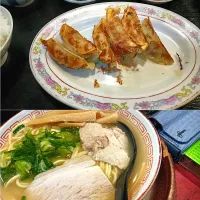 ぎょうざラーメン定食@丸勝ラーメン|Kunisanoさん