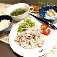 冷やし豚しゃぶ|亜矢子さん