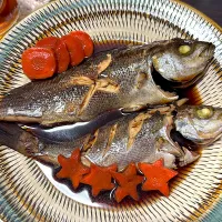 イサキの煮付け　七夕バージョン|nununさん