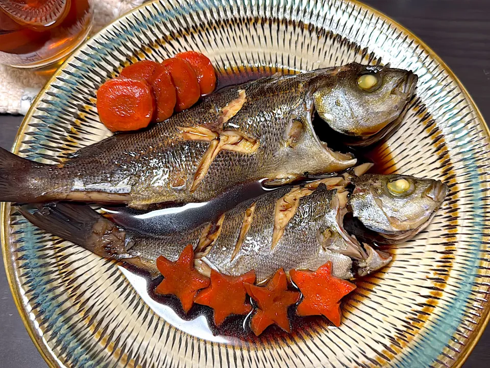 イサキの煮付け　七夕バージョン|nununさん