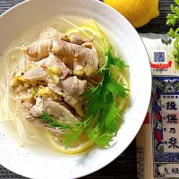ネギ塩豚レモン素麺|KAORIさん