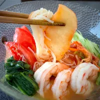 7/5 夏バテ防止冷麺風素麺|あーるさん