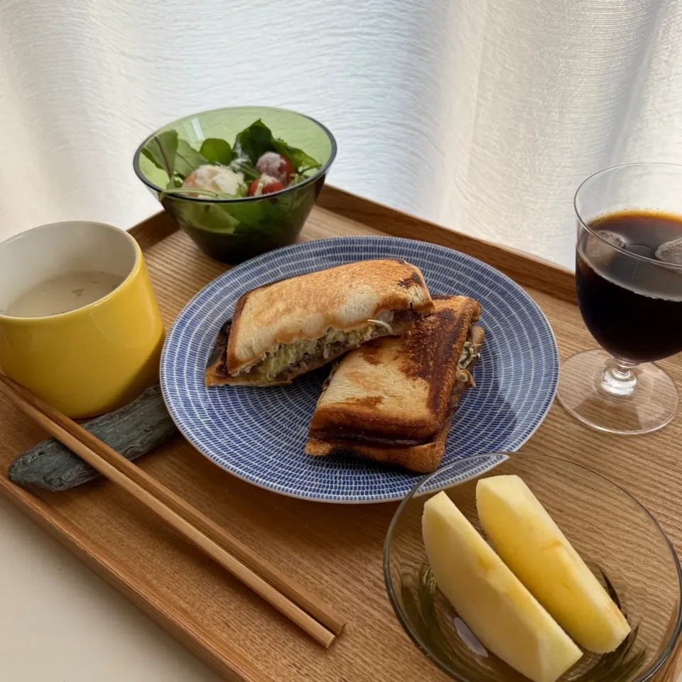 ローストビーフのホットサンドセット|pontalさん