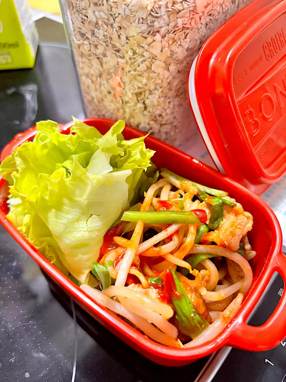 増える豚キムチ弁当|𝓤𝓬𝓪さん