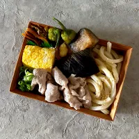 ぶっかけうどん弁当|mihooobuuさん