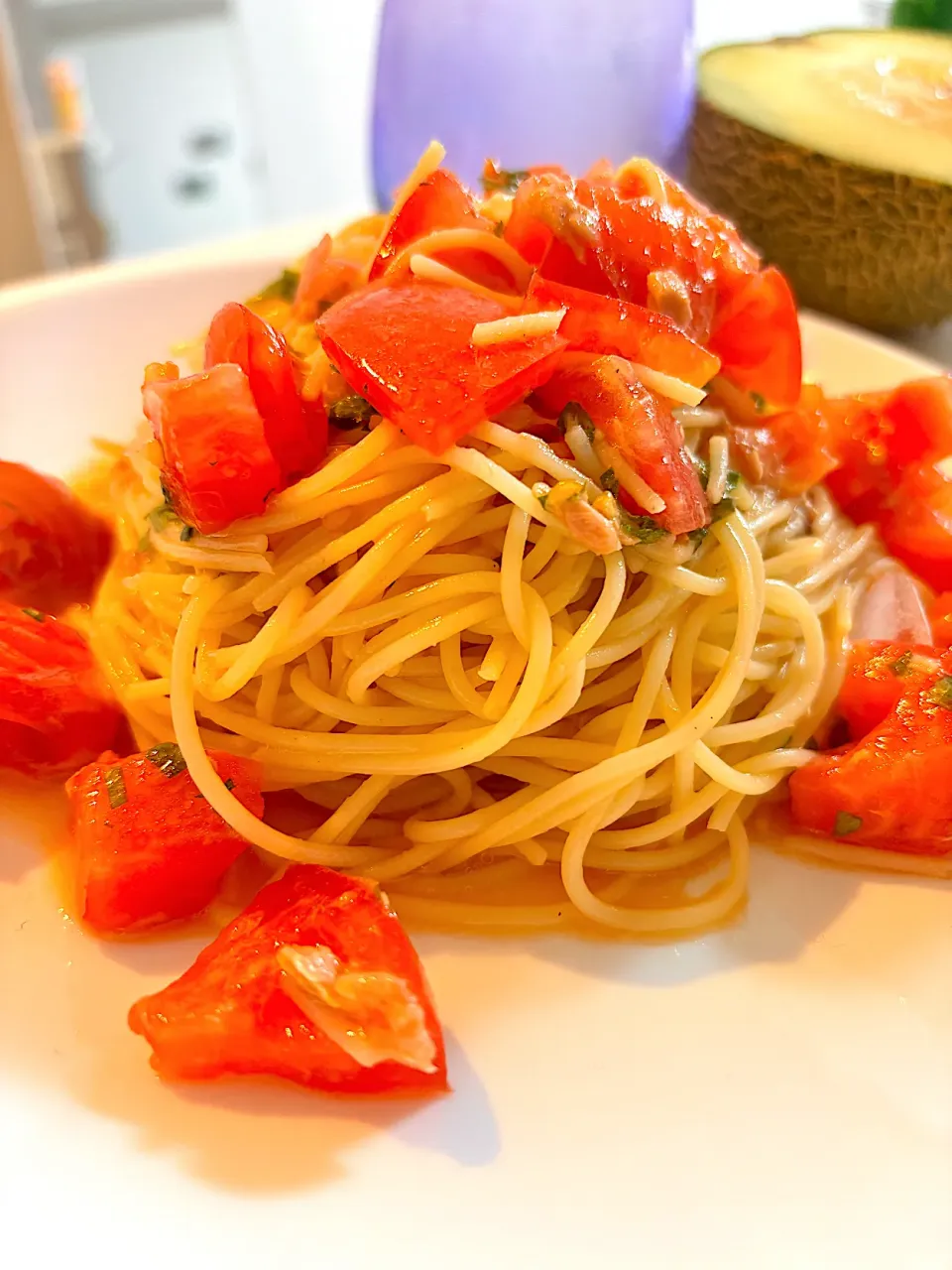 冷製ツナトマトパスタ|𝓤𝓬𝓪さん