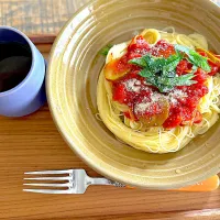 ズッキーニとトマトの冷製カッペリーニ|kasumiさん