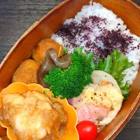 鶏胸肉のみぞれ煮弁当|ぱいなっぷるさん