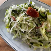 わかめのおやくみサラダ　1日ドレッシング|sonokoさん