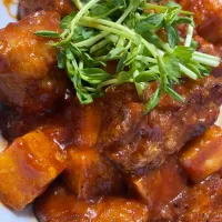 厚揚げとムネ肉のヤンニョムチキン|chi-zuさん