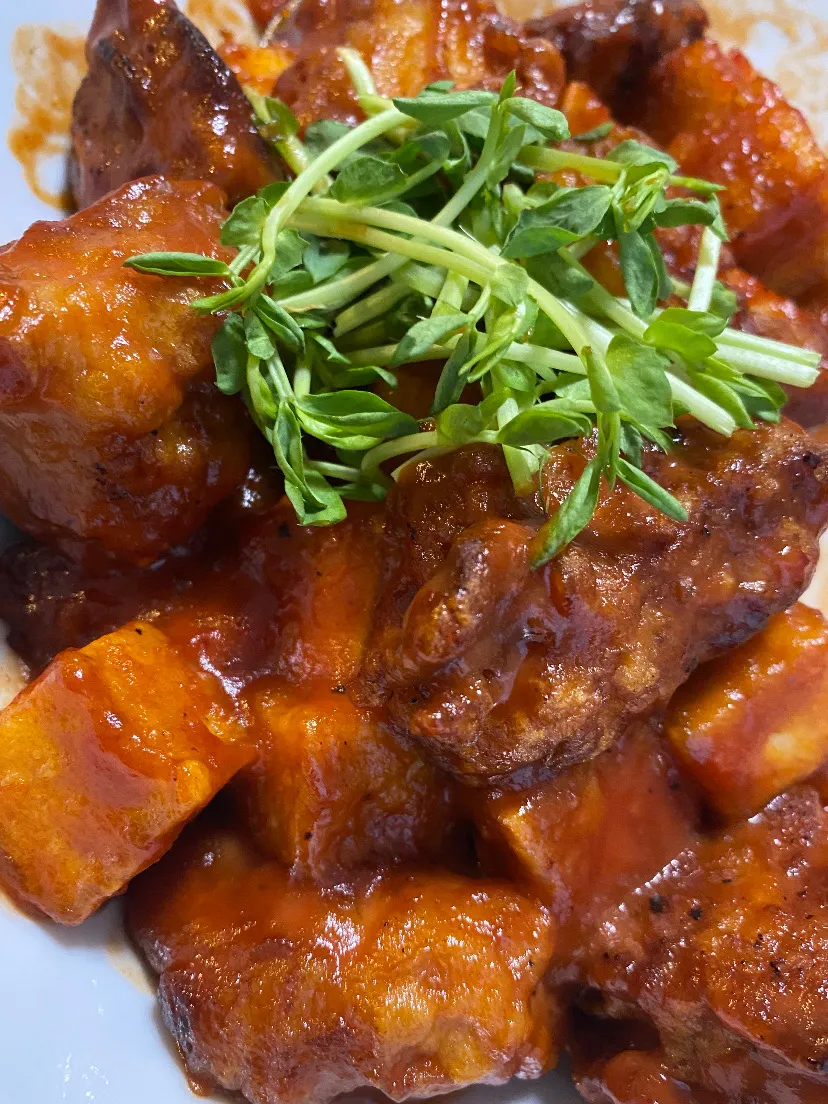 厚揚げとムネ肉のヤンニョムチキン|chi-zuさん