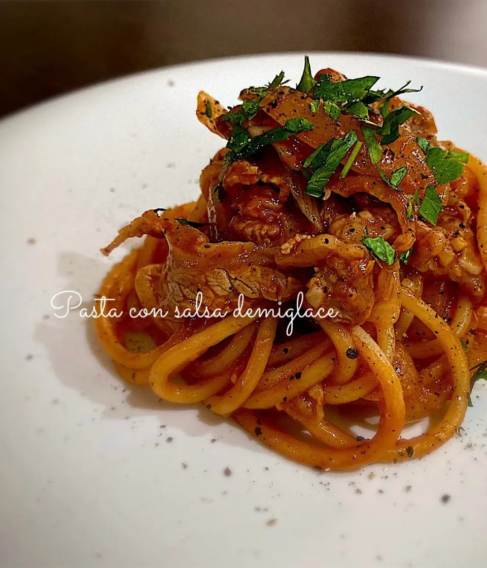 デミグラスソースパスタ🇫🇷|気まぐれシェフ🇮🇹🍝さん