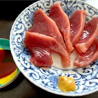 鰹の刺身|ぴーまんさん