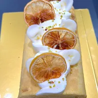 レモンとミルクティーのロールケーキ|remikoさん
