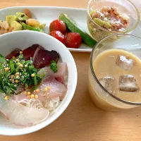 夏の冷や汁ランチ|キーナさん