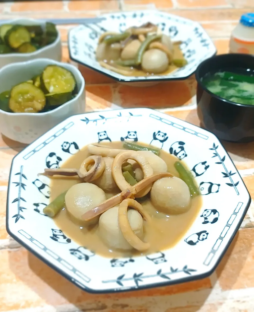 イカと里芋の煮物|みったんさん