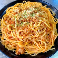 ミートソーススパゲッティ🍝|satoruさん