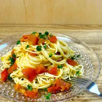 冷製トマトパスタ🍅|namiiin.727さん