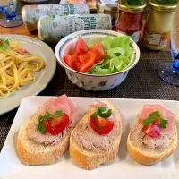 手作りバケットdeカナッペ|いちごさん
