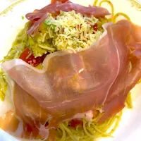 ジェノベーゼとシラスの冷製パスタ(カッペリーニ)|pranzoさん