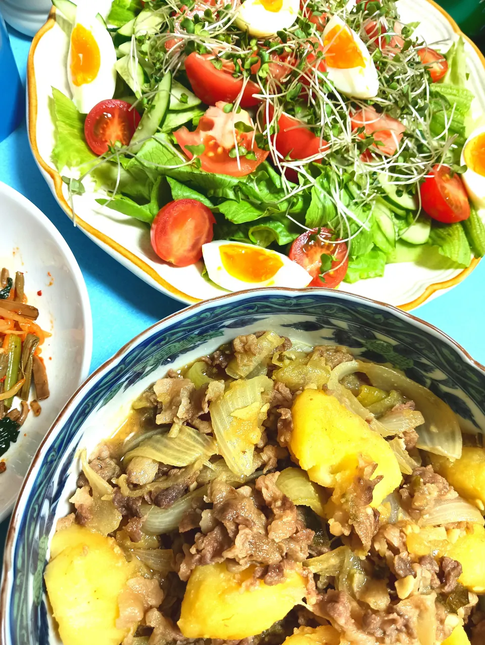 肉じゃが夕飯|えっこさん