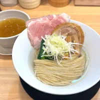 昆布水塩つけ麺　1150円|柚子きりかさん