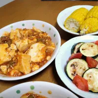 麻婆豆腐|ぴいすけさん
