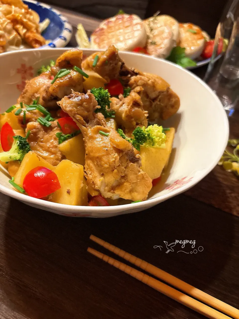 手羽元のトマトソース煮込み|meg*ˊᵕˋ*megさん