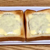 ☆納豆チーズトースト|まぁたんさん
