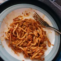 spaghetti and half cup of salad|GastricBypassSurgery92724さん