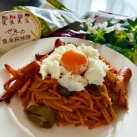 ナポリタン🍝|あやめもちもちさん