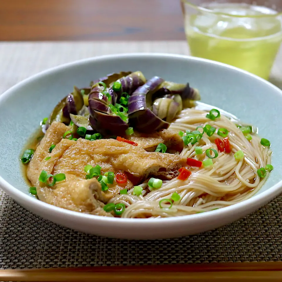 かおるさんの料理 なすそうめん|かおるさん