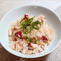 たこと紅生姜の炊き込みご飯|nancy-1106さん