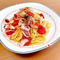 イカとたらこのパスタ|teritamagoさん