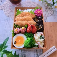 チキンカツ弁当|sugar beansさん
