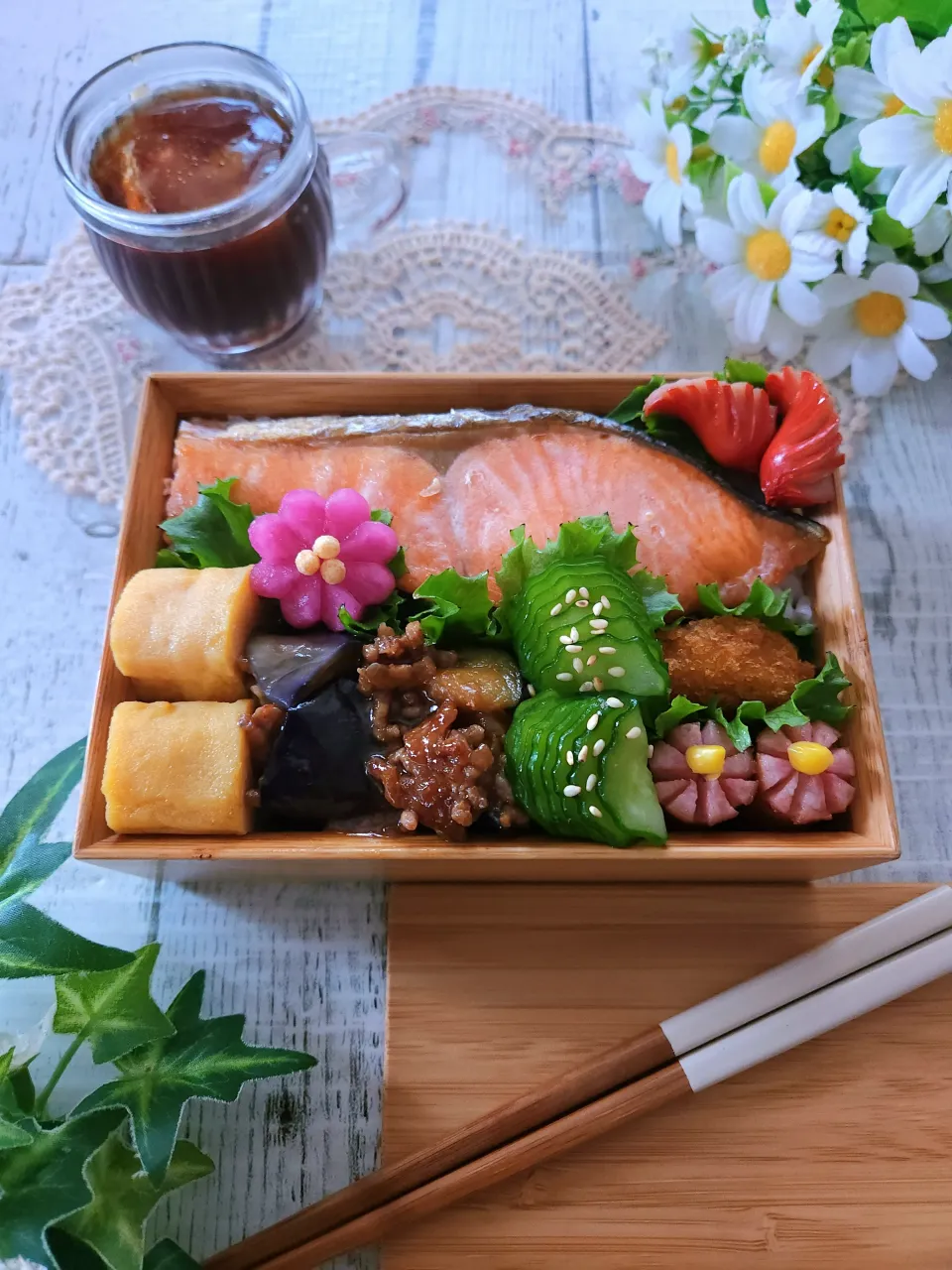 鮭弁当|sugar beansさん