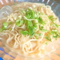 柚子塩冷やしかけラーメン|かおぴさん