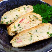 豆腐と卵の油揚げ巾着|はるみさん