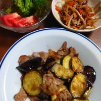 豚肉とズッキーニの炒め物|ぱやさん