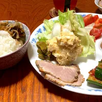 夕食|くまとらさん