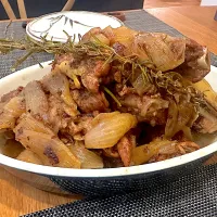 旦那作🧑‍🍳　スペアリブの白ワイン煮込🍖|BUBUさん