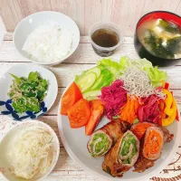 野菜くるくるロール肉巻き|chou  chouさん