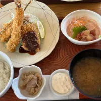 ぽあそんさんのミックスフライランチ|Morito Kamiyaさん