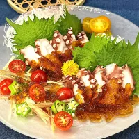 タコの刺し身＆ジュレ