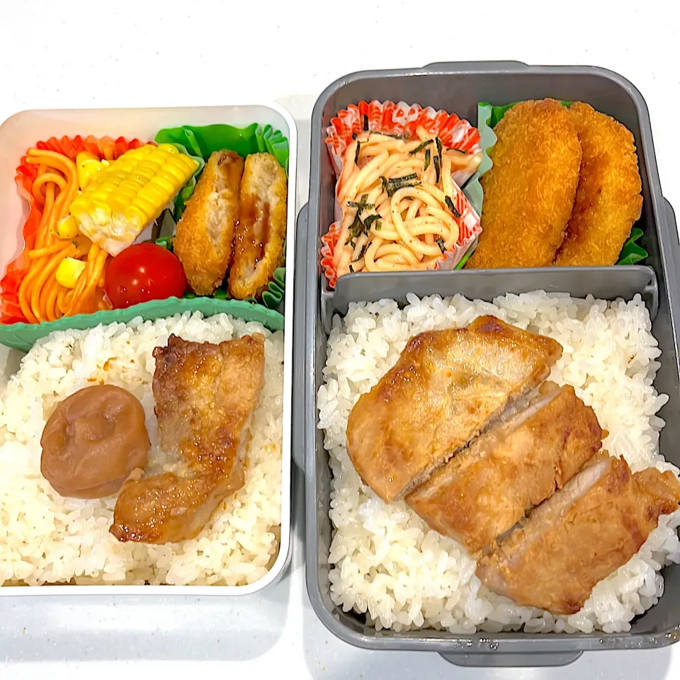 娘と息子のお弁当🍱|megさん