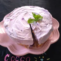 ブルーベリーレアチーズケーキ✨|cocco+さん