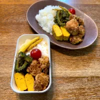 次男氏置き弁、高校生弁当|tenoaさん
